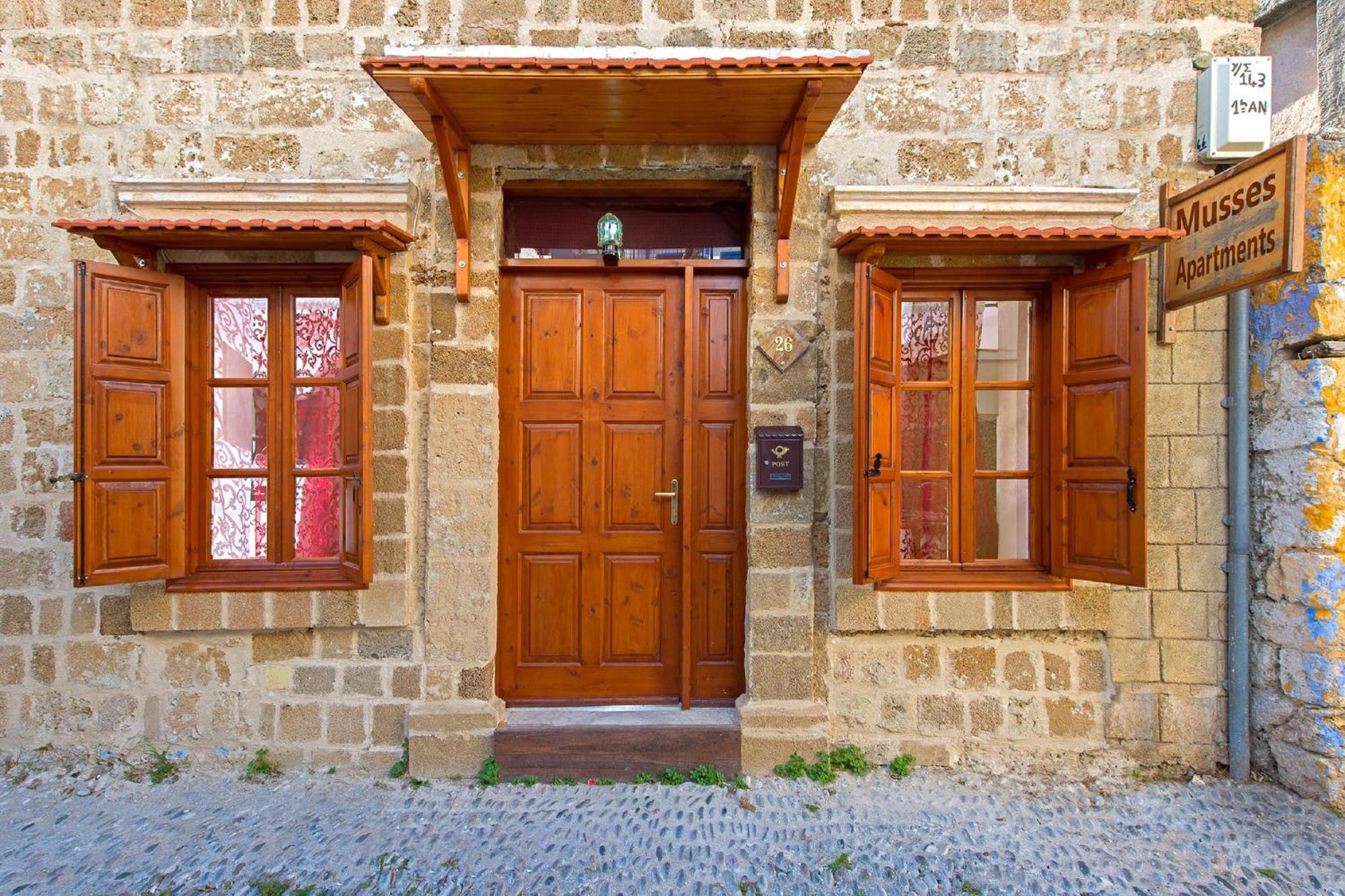 Appartamento Muses-Old Town Rhodes City Esterno foto